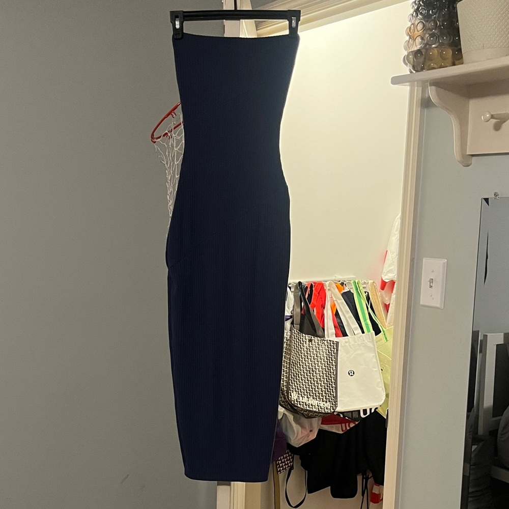 Windsor Midnight Blue Strapless Dress